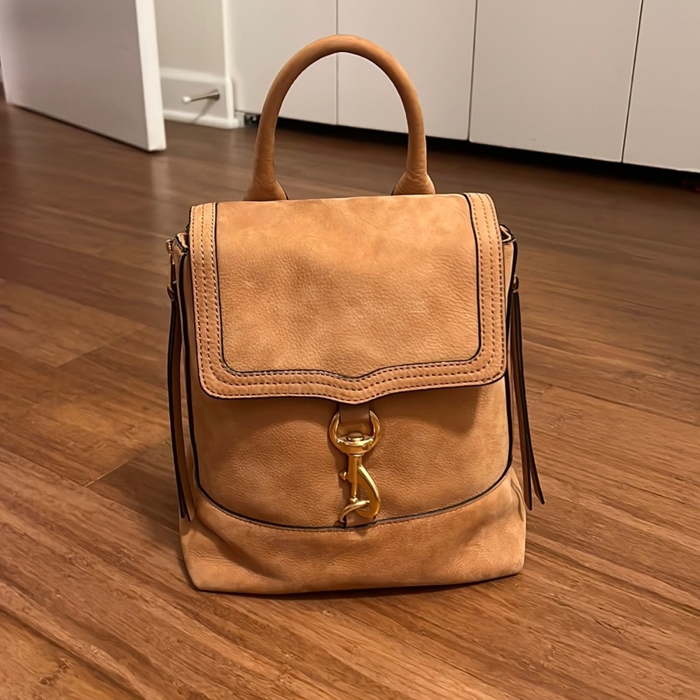 NWOT Rebecca Minkoff Camel Backpack